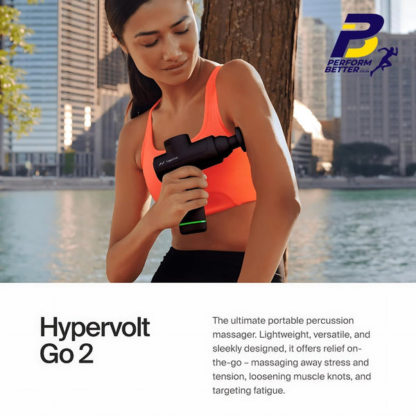 Hypervolt Go 2 Black | PerformBetter.co.za | Sports Science Tools for ...