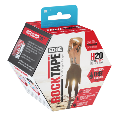 ROCKTAPE H20 EDGE BLUE - PerformBetter.co.za by ASP Sports Science