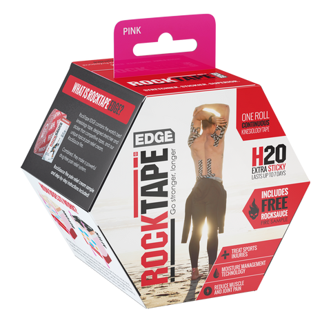 ROCKTAPE H20 EDGE - PINK - PerformBetter.co.za by ASP Sports Science